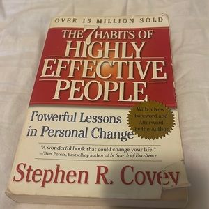 “7 habits of highly effective people” book